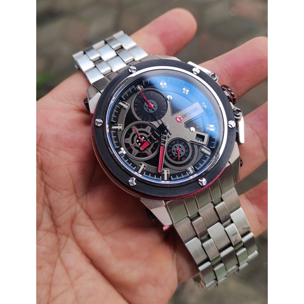 jam tangan original expedition pria second bekas preloved