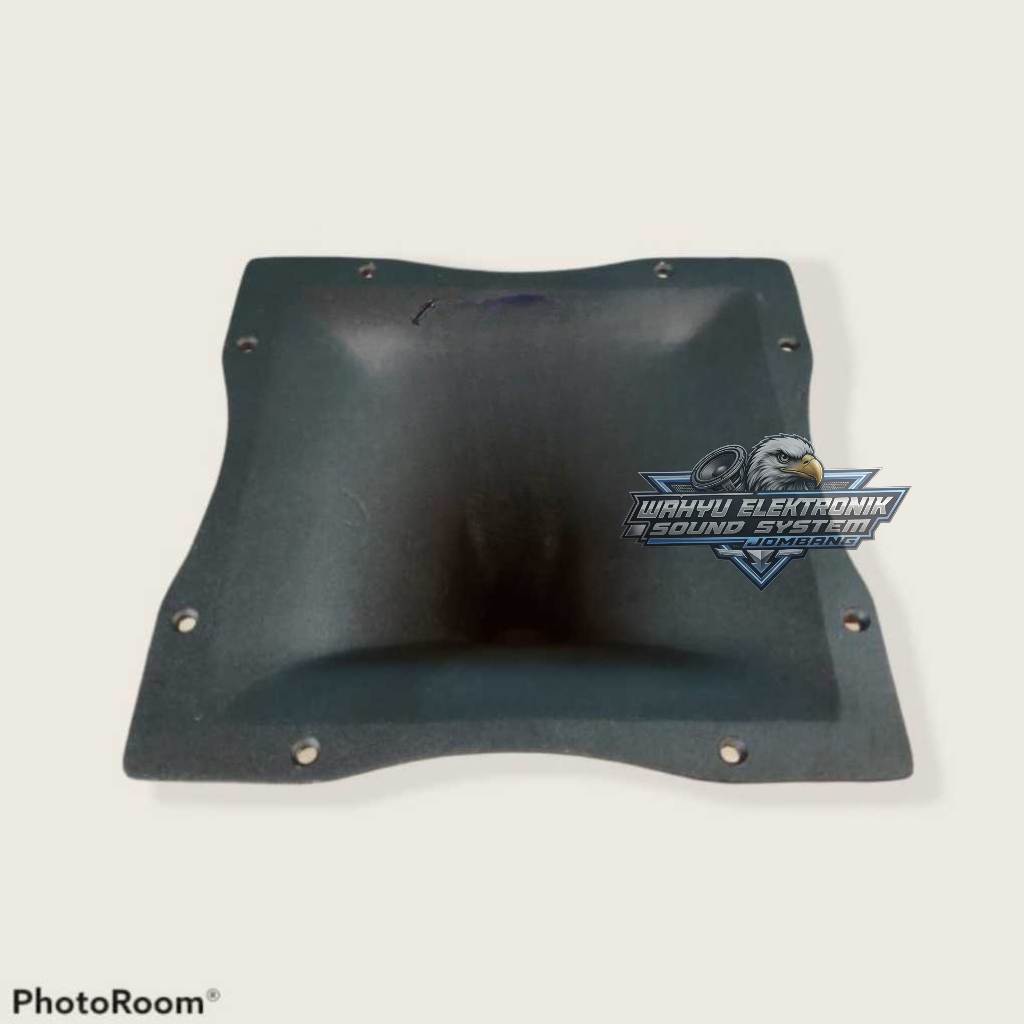 Corong Tweeter / Horn Twiter Uk 20x20cm Model RCF Bahan Cor Diral Almunium