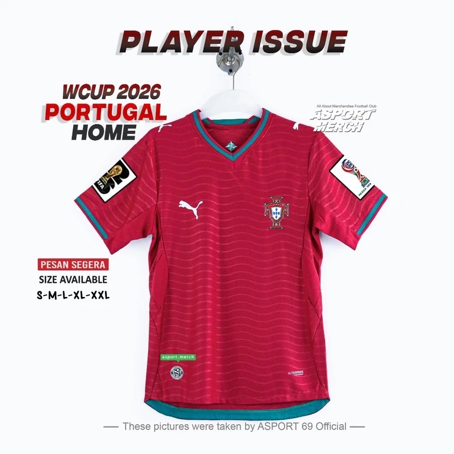 ASPORT JERSEY PLAYER ISSUE PORTUGAL HOME 2026 World Cup PI PORTUGAL HOME 26