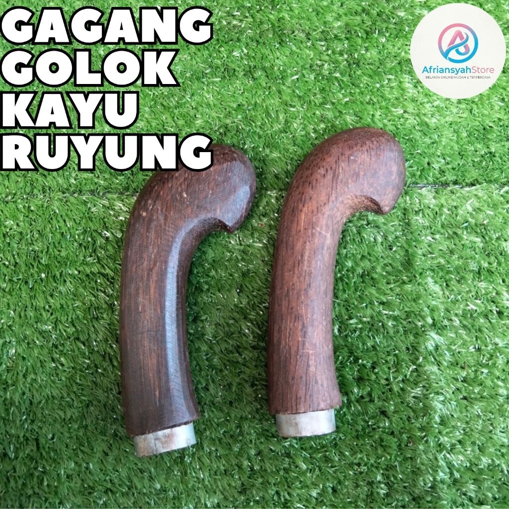 Gagang golok kayu kelapa/ ruyung