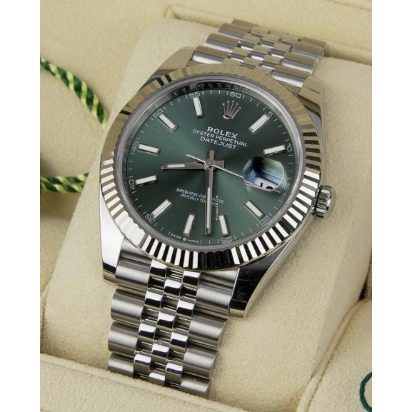 New Jam tangan Original Rolex Datejust 41 Oyster Perpetual 126334 Jubliee, 3235 Movement Automatic