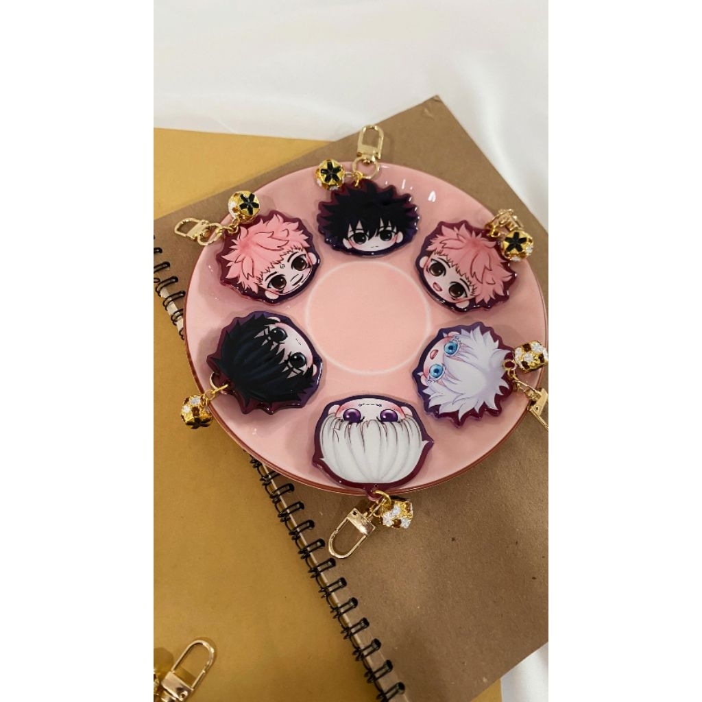 Jujutsu Kaisen Epoxy Keychain