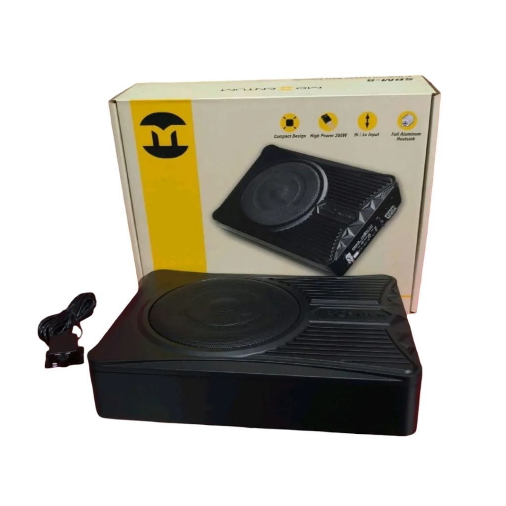 Subwoofer kolong momentum SBM -LX  6,5 inch subwoofer kolong undersat mobil aktif