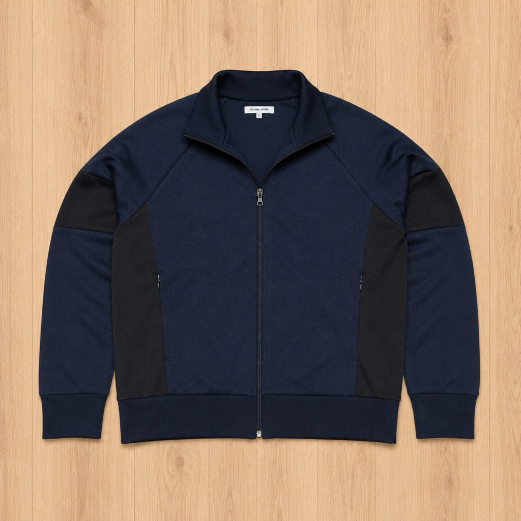 Tracktop Jacket Boxy global work navy Original
