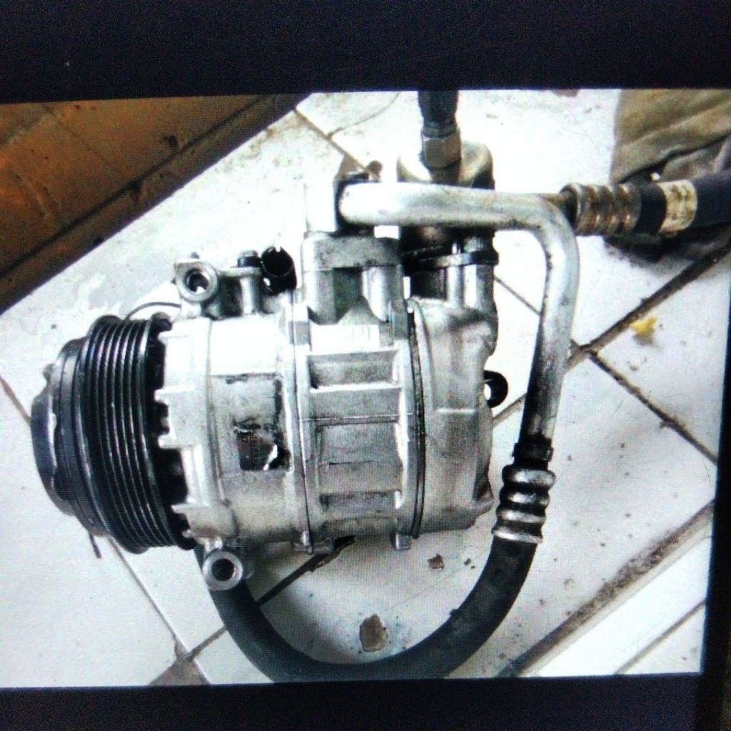 kompresor AC Mercedes Benz c200 w210 E320 w202 kaki 3 original denso
