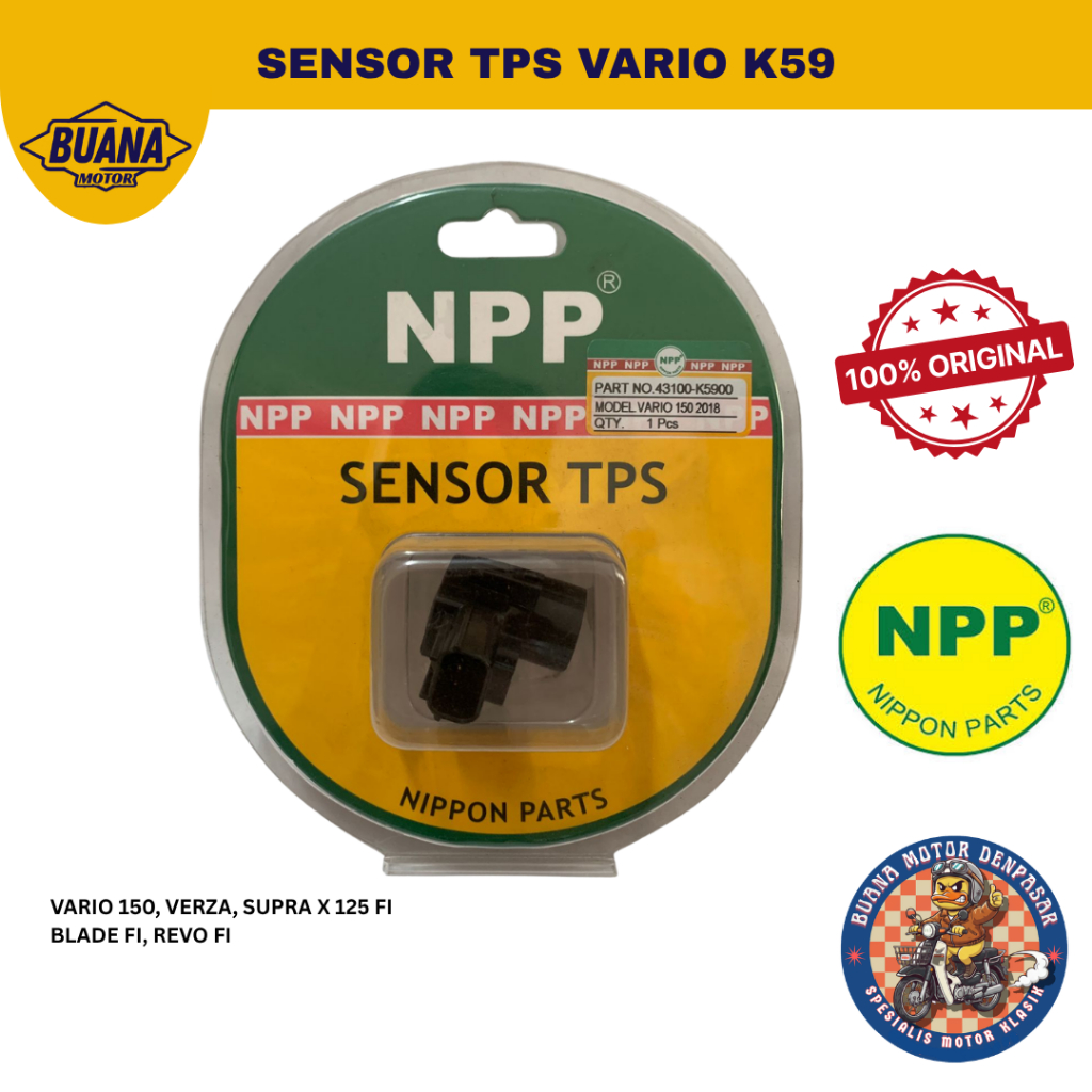 SENSOR TPS VARIO 150 (K59) NPP Sensor Gas Throtle Vario 150 LED Original NPP