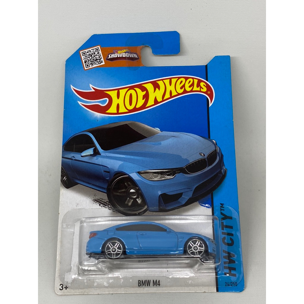 HotWheels BMW M4 Blue Reguler