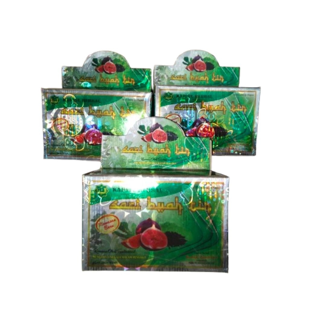 Sari Buah Tin Herbal - Kapsul 10 Sachet, 100% Asli, Obat Herbal Alami
