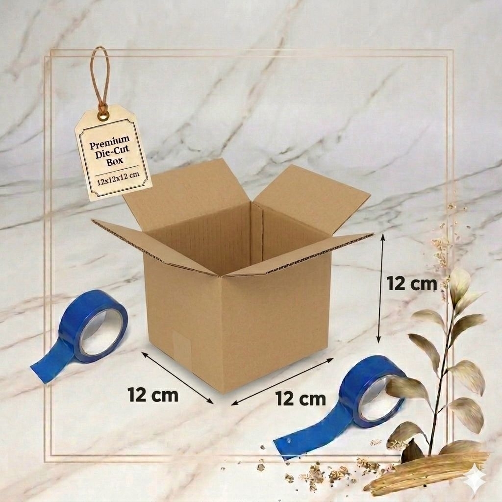 kardus UK 12x12x12 kardus packing kardus polos kardus besar
