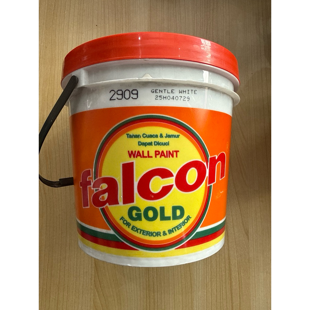 CAT TEMBOK FALCON GOLD 5 KG GALON - Warna