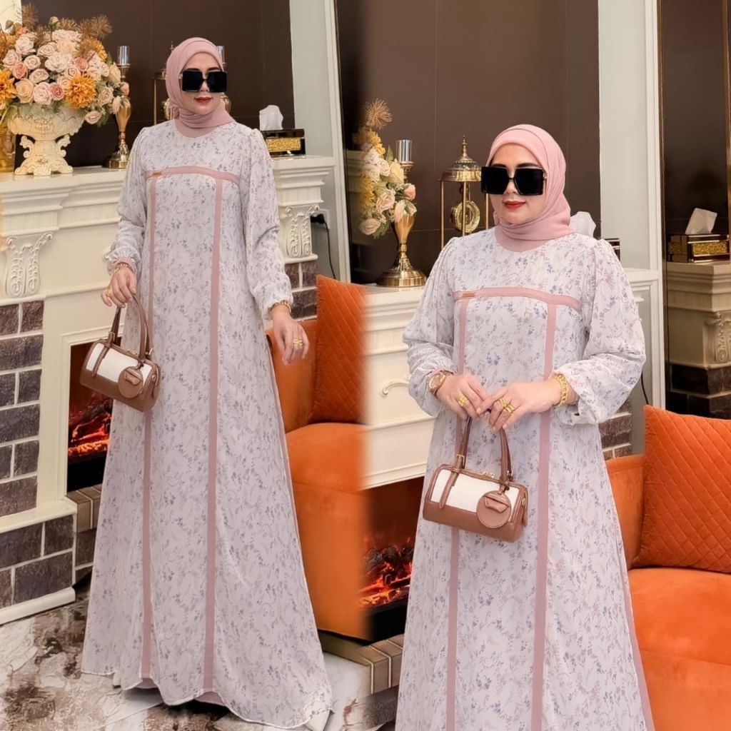 FATIMAH SET HIJAB // COD byEL Gamis Fatimah Set Jilbab
