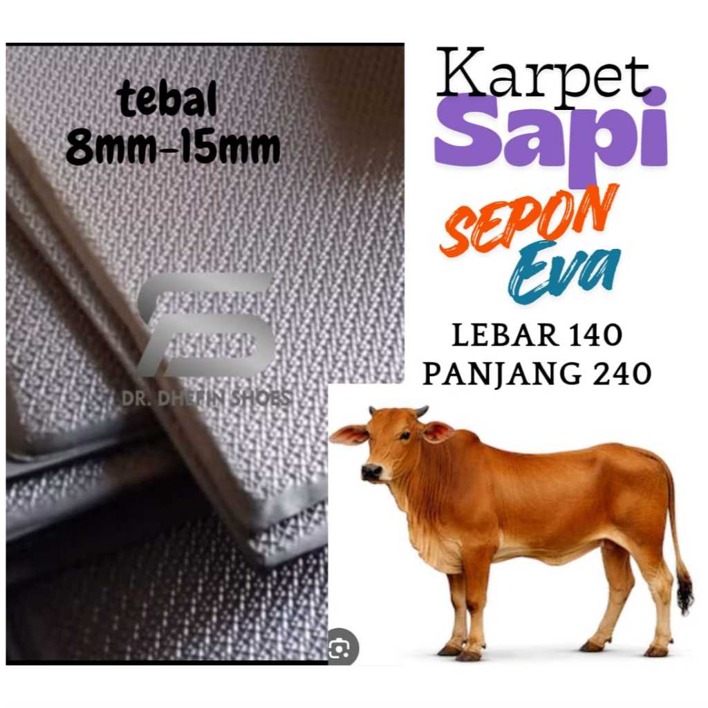 Karpet kandang sapi / alas kandang sapi / alas hewan ternak