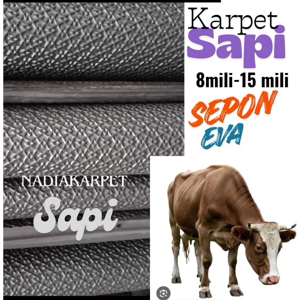 Karpet alas kandang sapi , karpet hewan ternak