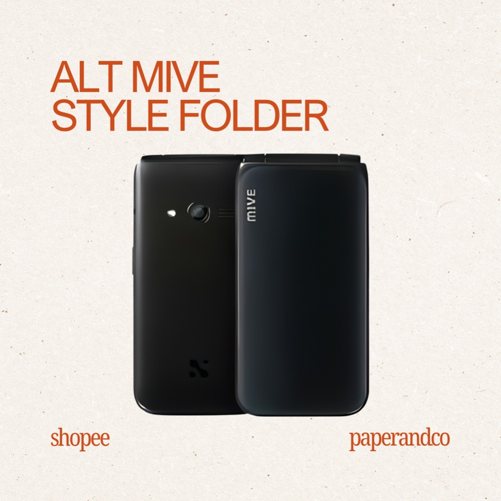[PRELOVED – PreOrder] Alt Mive Style Folder Unlocked