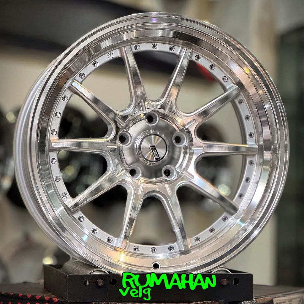 velg SSR GTX01 JF FLOW FORMING r18 lebar 9,5 pcd 5X114,3 et 25 mobil ring 18 pnp mobil r18 reborn ve