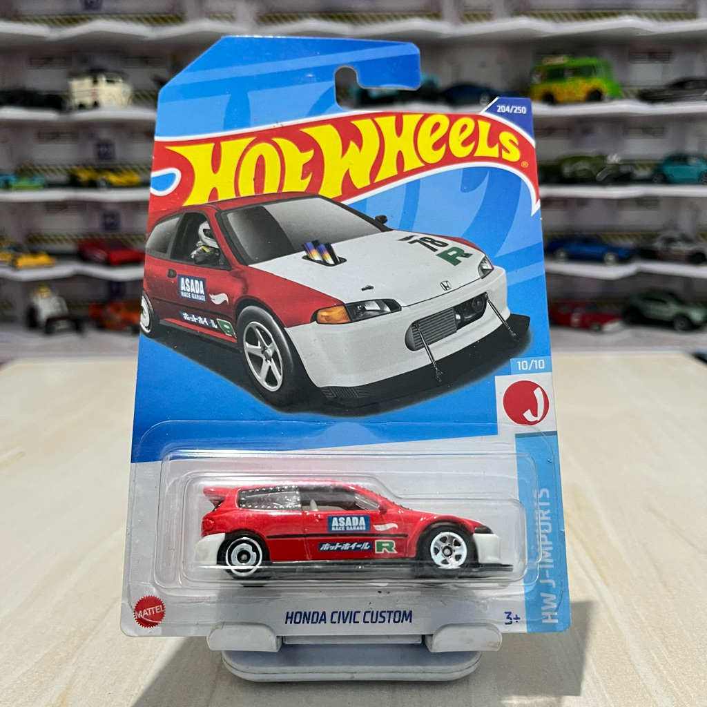 Hotwheels Honda Civic Custom