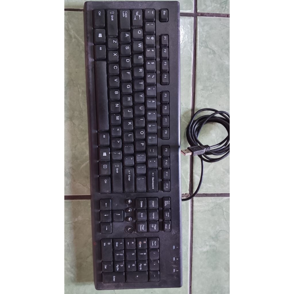 keyboard USB hp hitam