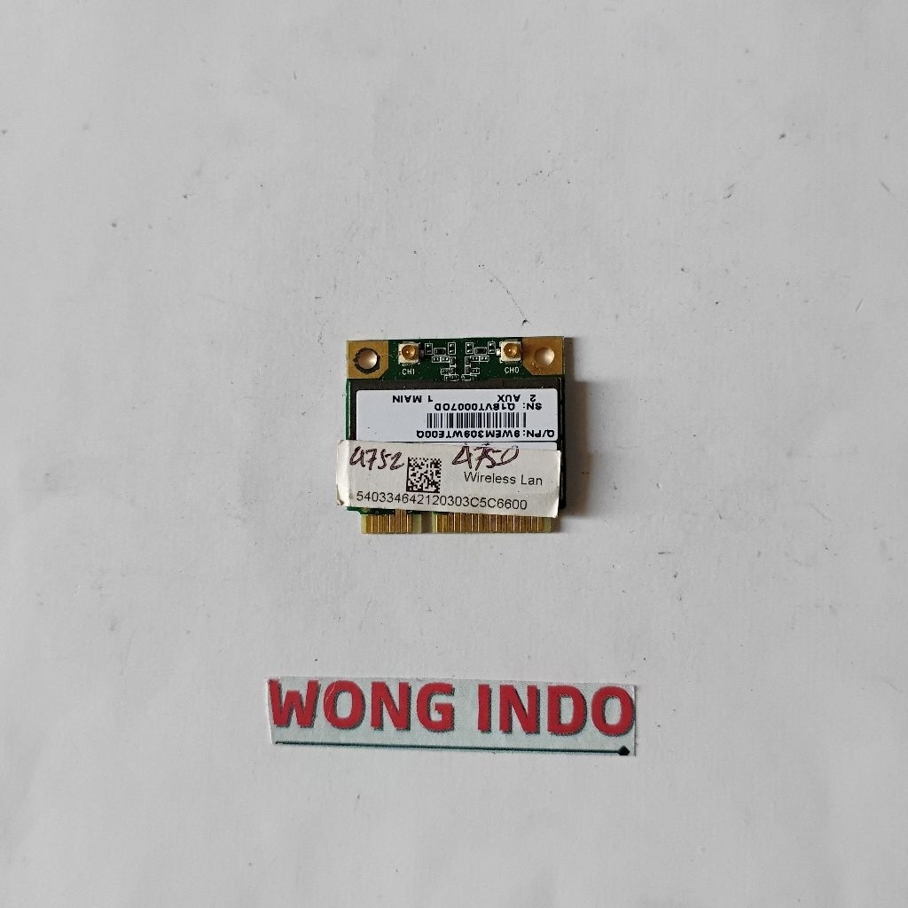 Wifi card internal laptop acer aspire 4732 4732Z