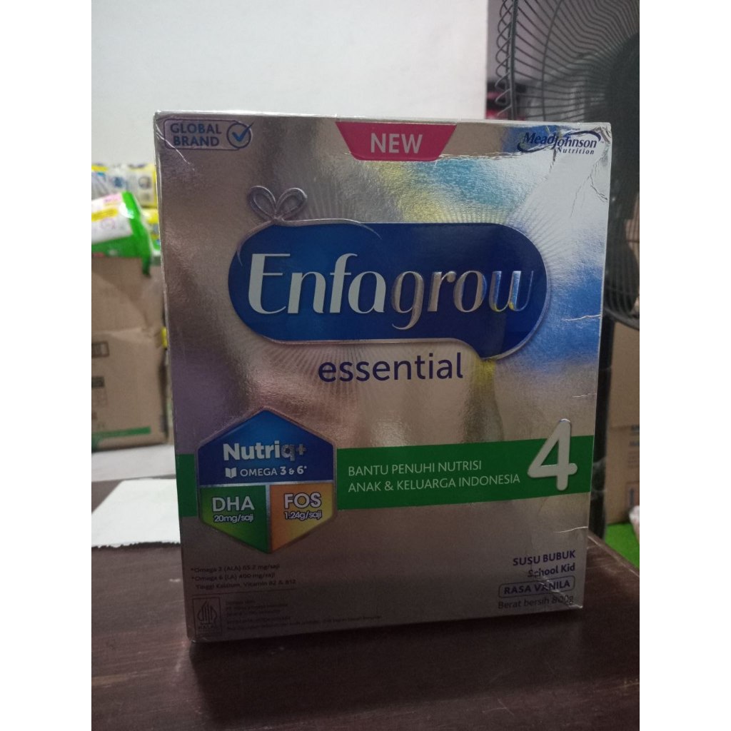 Enfagrow Essential 4 Vanila 800 gr Susu Anak 3+ Tahun