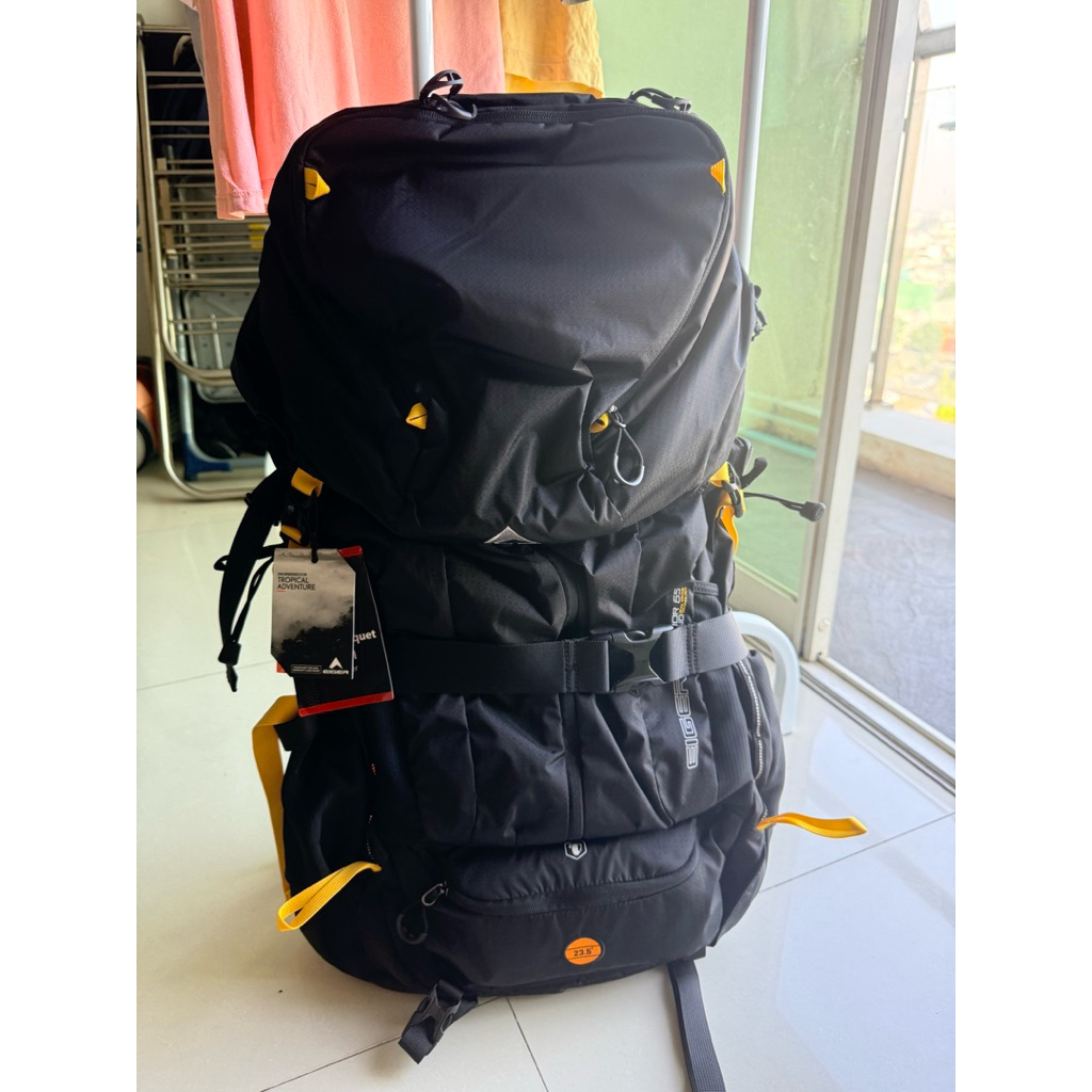 carrier tas backpack eiger excelsior 65L BARU Resmi tidak jadi pakai
