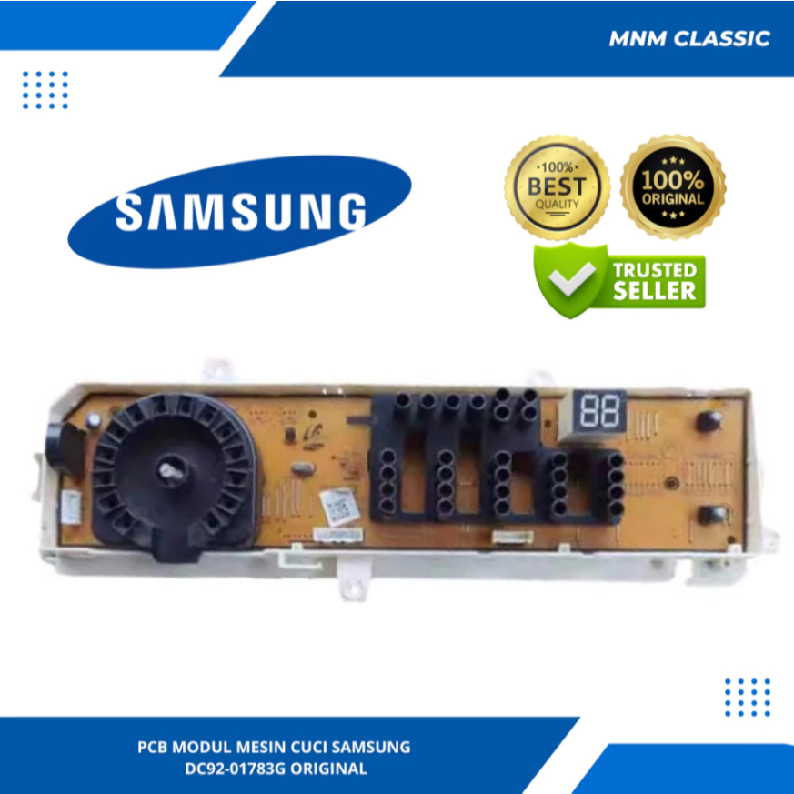 PCB MODUL MESIN CUCI SAMSUNG FRONT WW70J3283KW DC92-01783G ORIGINAL BARU