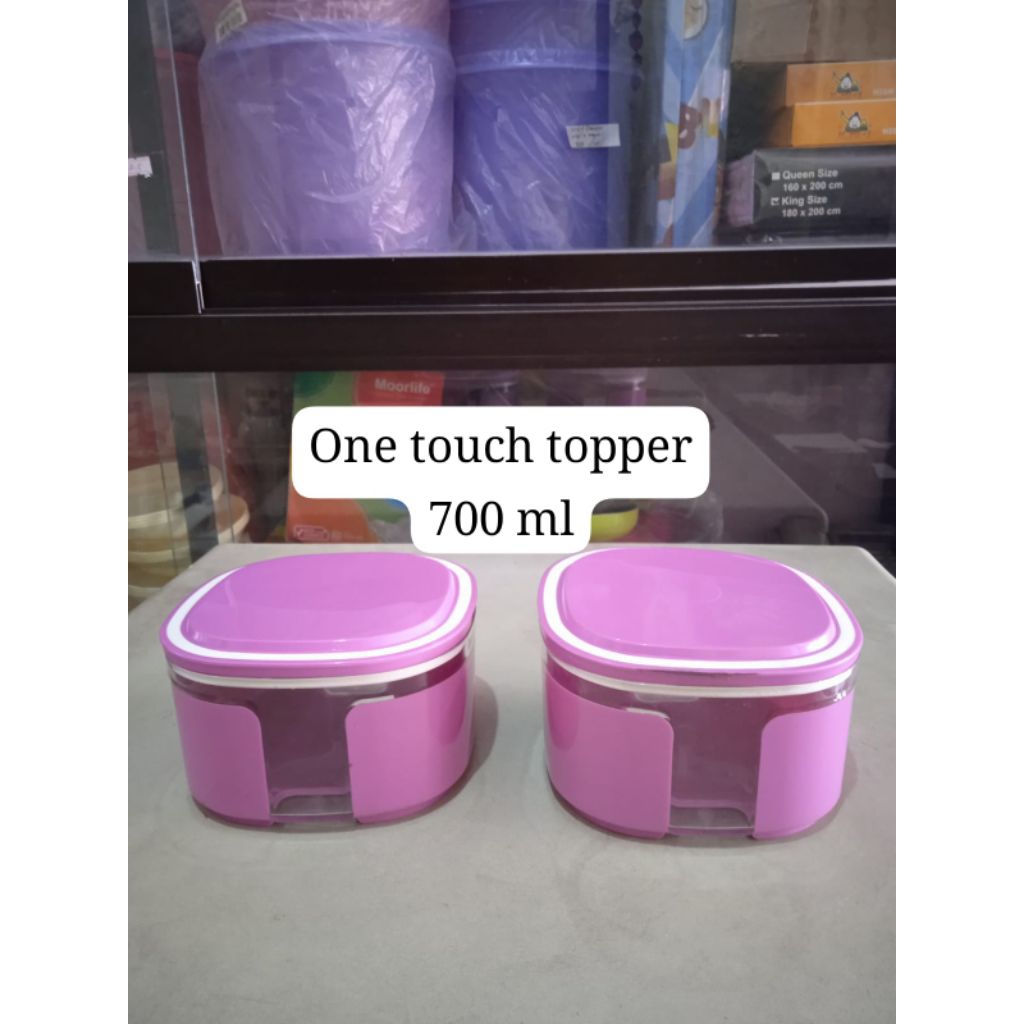 Toples transparan,One Touch Topper(1pcs) by tupperware