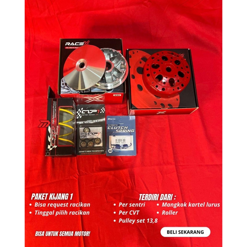 Full Spek kirian CVT Upgrade NMAX AEROX 155 - NMAX 2017-2022