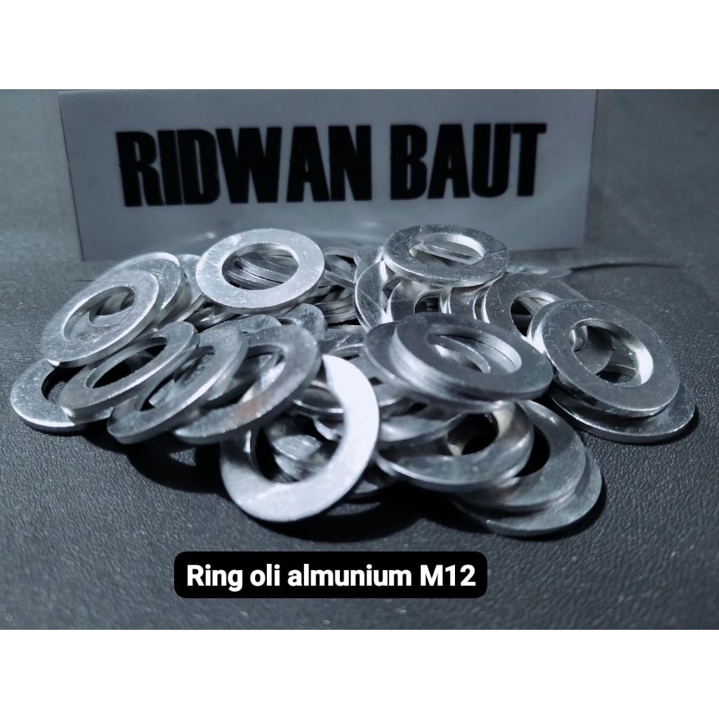 RING OLI ALMUNIUM M12 ( BAUT 17 )