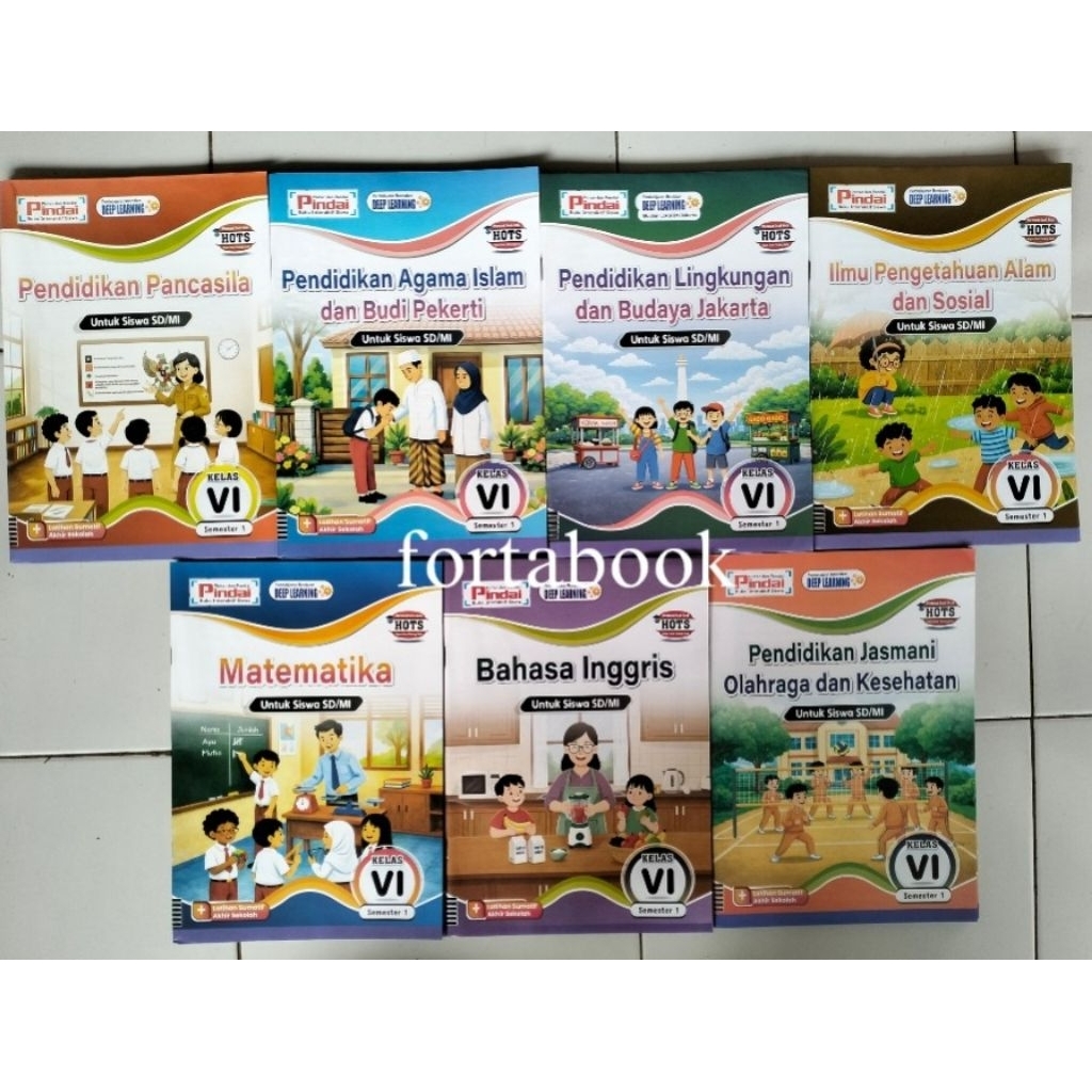 LKS KURIKULUM MERDEKA KELAS 6 PINDAI SEMESTER 1
