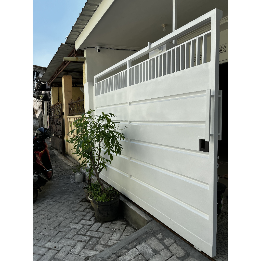 Pagar Plat Minimalis Tinggi 2 Meter