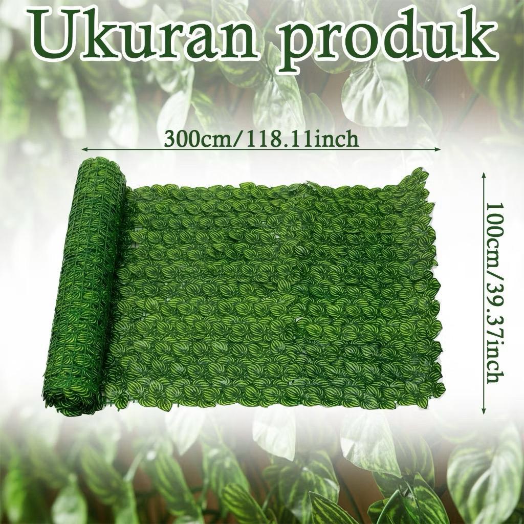 Daun Pagar Rambat~ Rambat Tanaman Dinding Sintetis ~ Dekorasi daun pagar