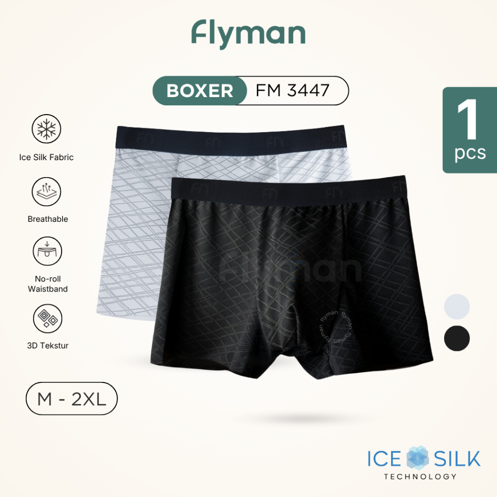 Flyman 3D Patterned Boxer 1 pcs FM 3447