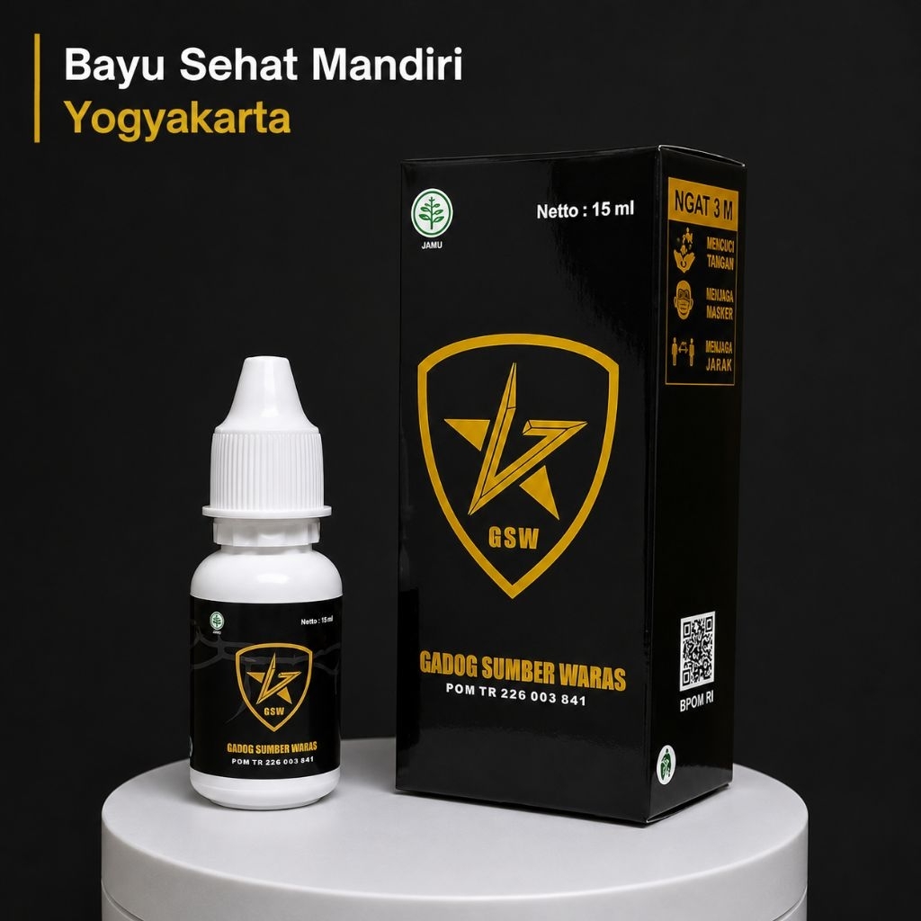 jamu tetes GSW Gadog Sumber Waras Bayu Diningrat ORI Yogyakarta Hadiningrat