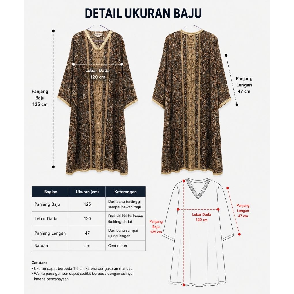 PRELOVED ABAYA ARAB BERCORAK