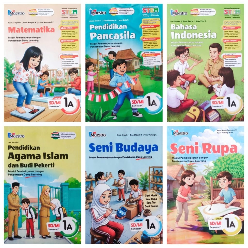 LKS MAESTRO (NEW) 2026/2027 Kelas 1 SD || SEMESTER 1 KURIKULUM MERDEKA