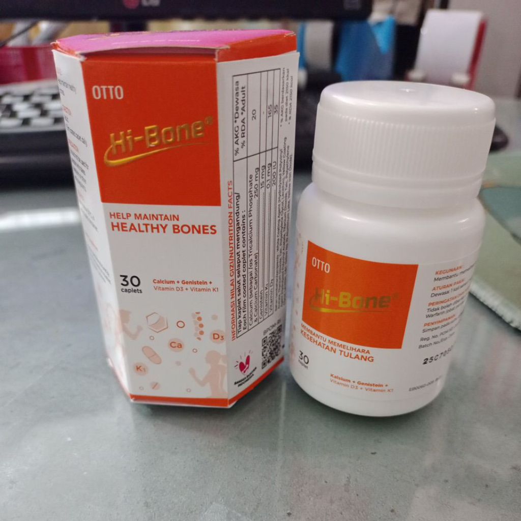 30 Kaplet Suplemen Kesehatan Tulang Hi-Bone