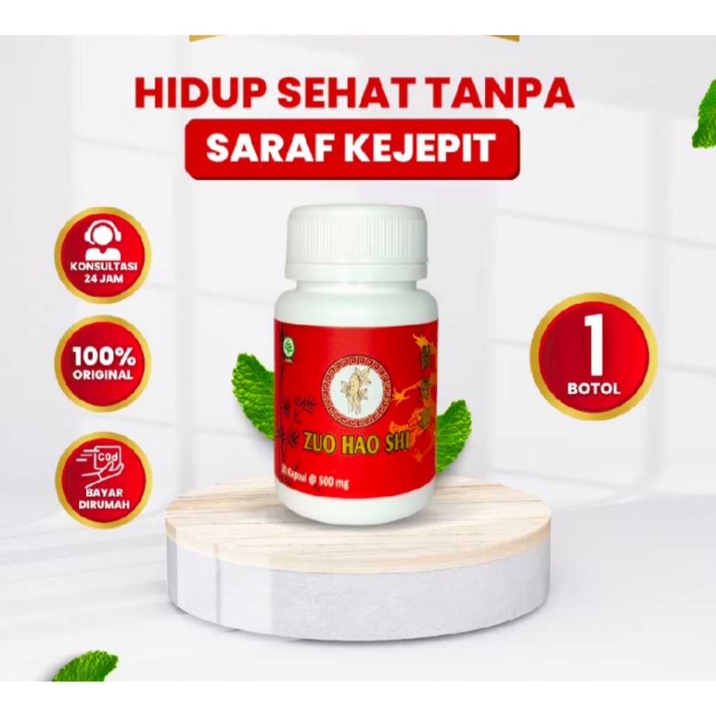 Zuo Hao Shi - Obat Cina Herbal Saraf kejepit - 1 pcs
