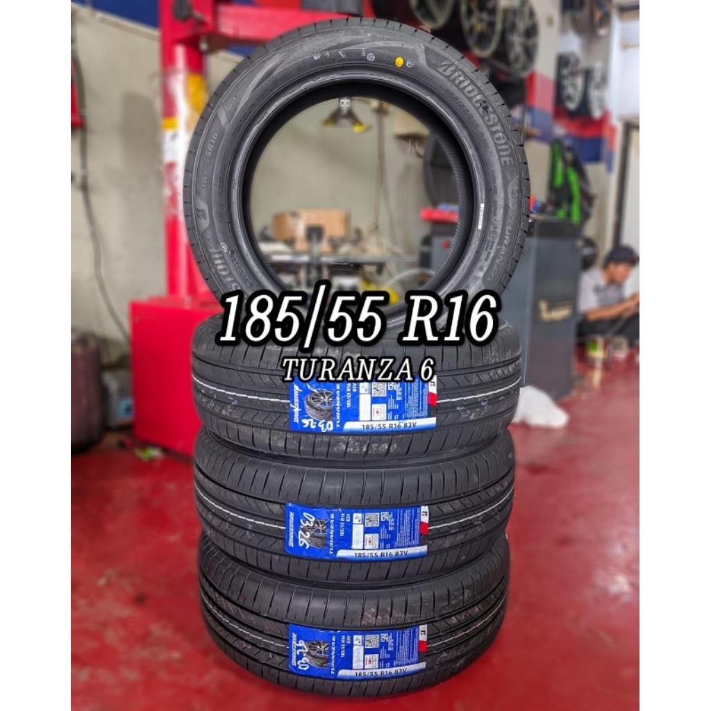 BAN BARU 185/55 R16 BRIDGESTONE TURANZA 6