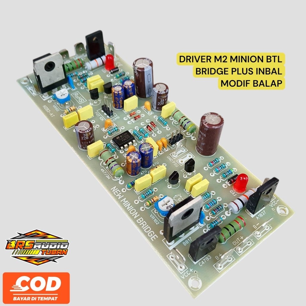 Kit Driver M2 Minion BTL Bridge Plus Inbal Modif Balap