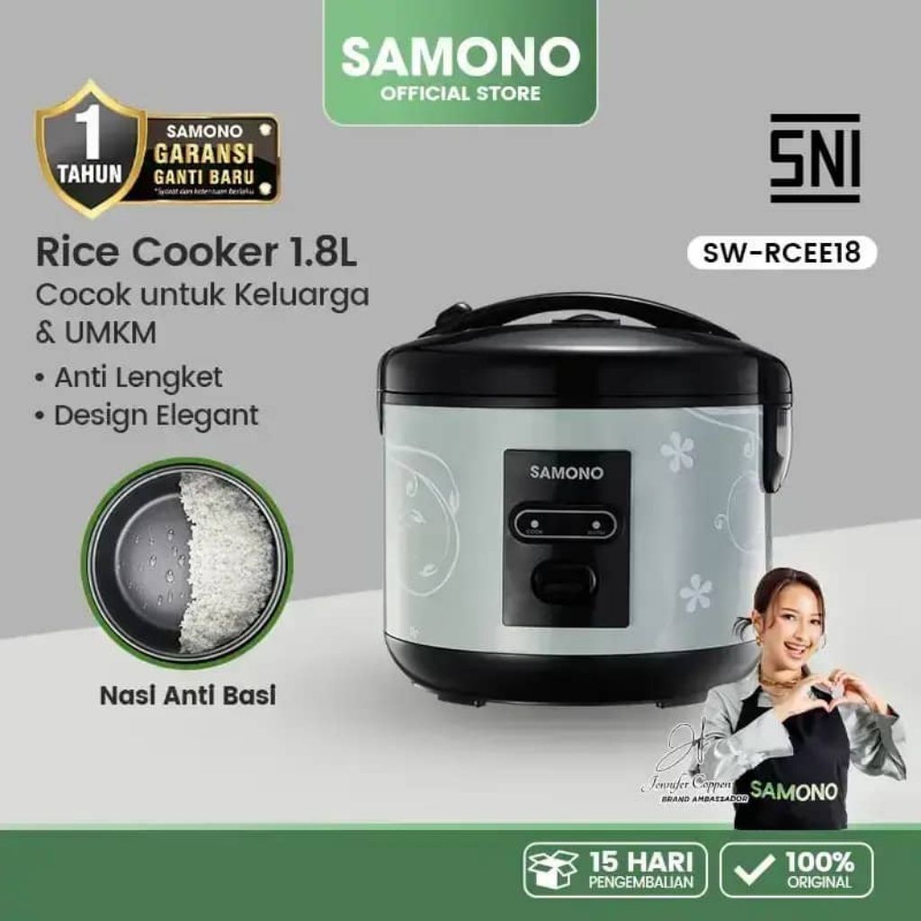 Rice Cooker Samono (SW-RCEE18)