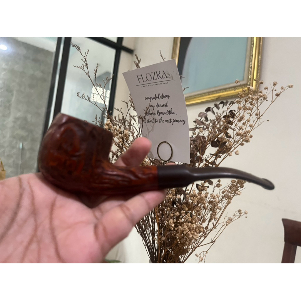 cangklong / pipa rokok kayu