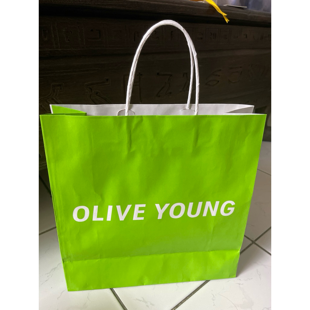 Paper Bag Olive Young Korea