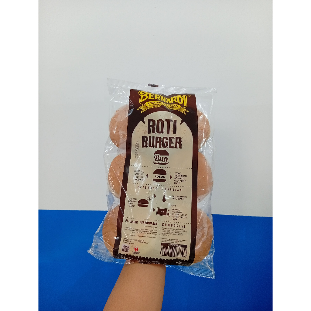 BERNARDI - ROTI BURGER POLOS, WIJEN & MINI