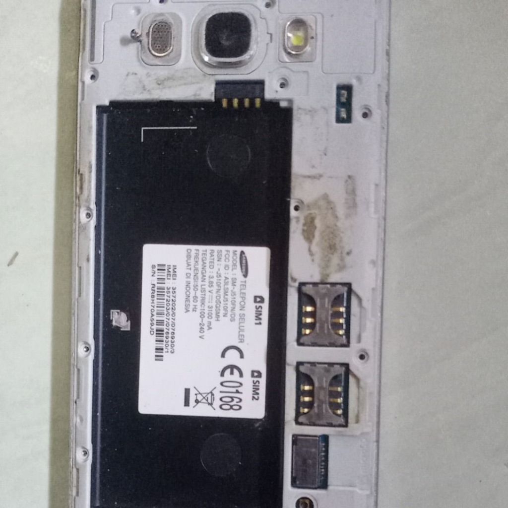 mesin samsung j510