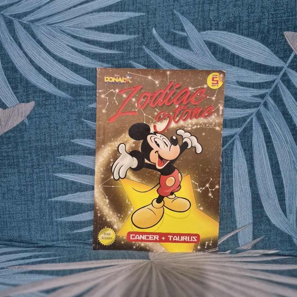 Komik Donal Bebek Zodiac Stone Seri 5 Cancer Taurus Edisi Koleksi Walt Disney FULL COLOR