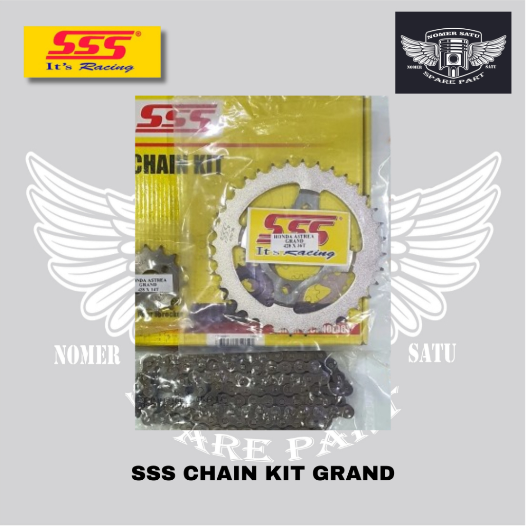 GEAR SET SSS CHAIN KIT HONDA GRAND ORIGINAL 100%