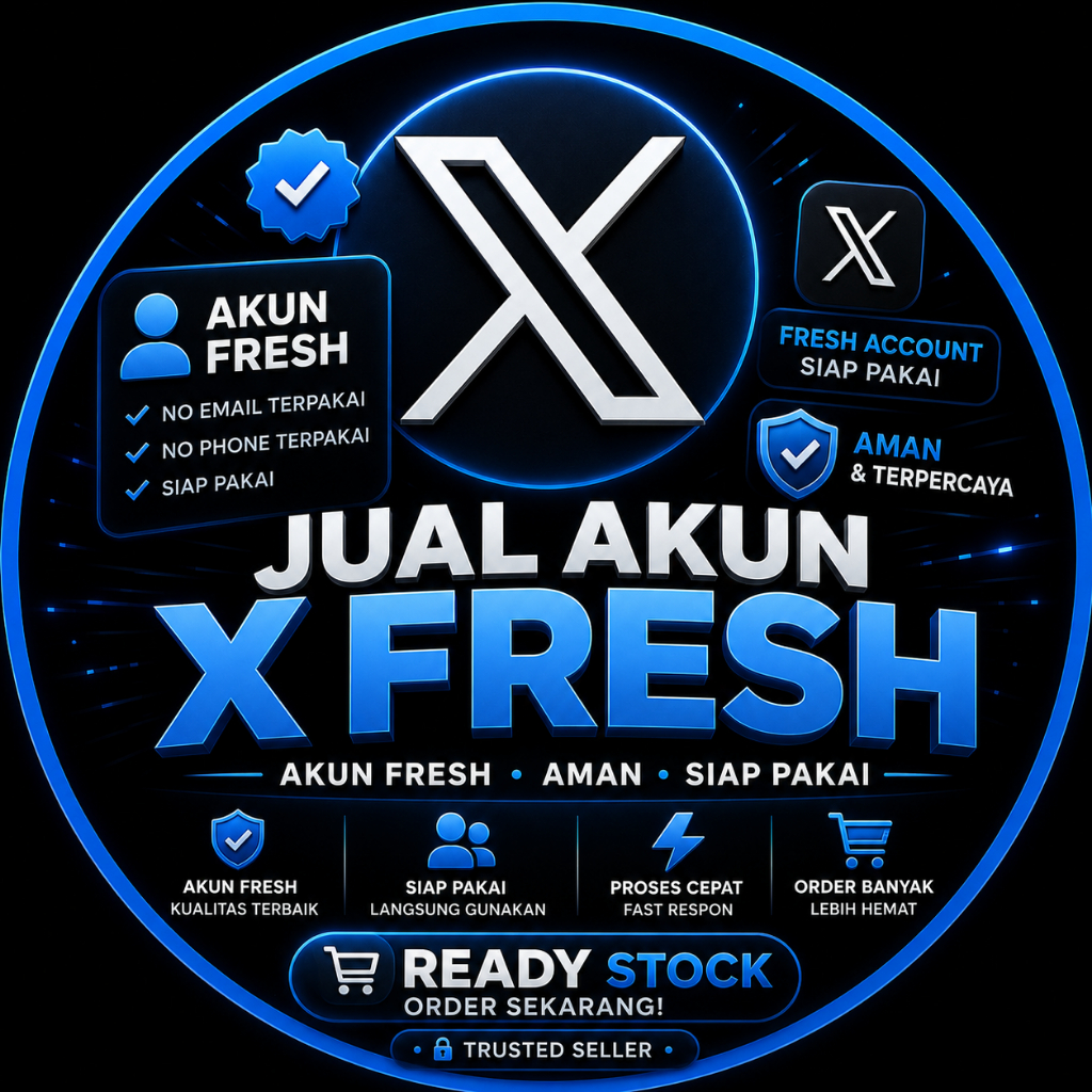 JUAL AKUN X (TWITTER) FRESH | READY STOCK | COCOK AIRDROP & WEB3
