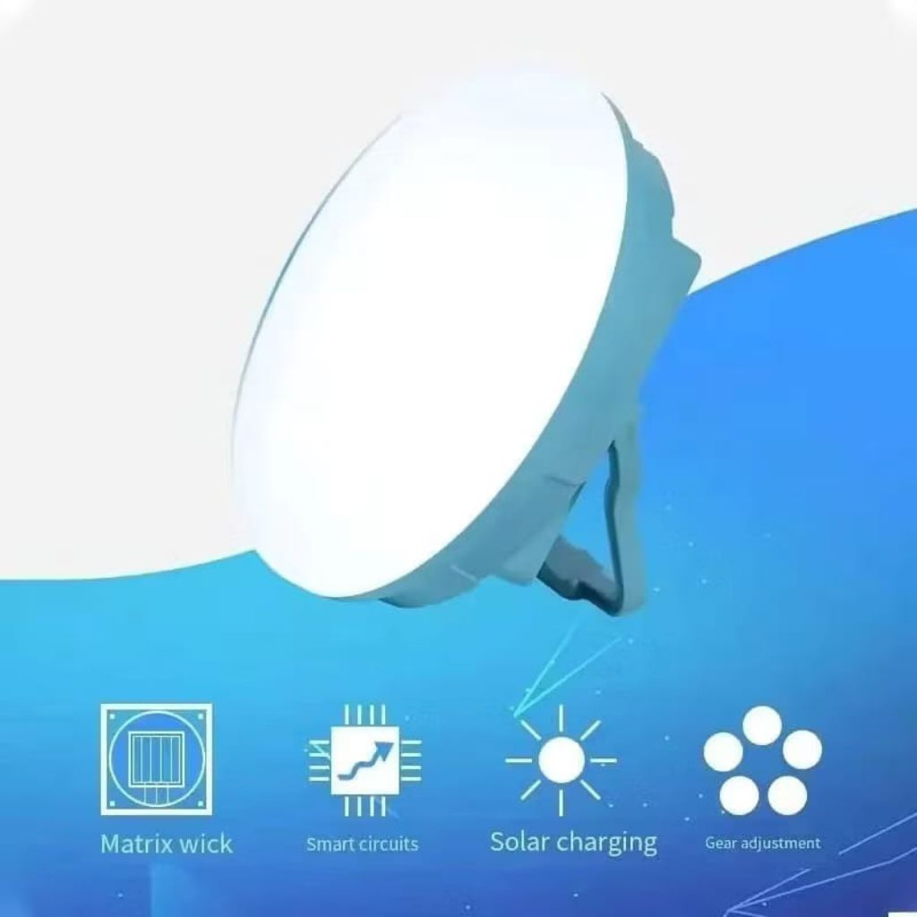 lampu led emergency tenaga surya USB