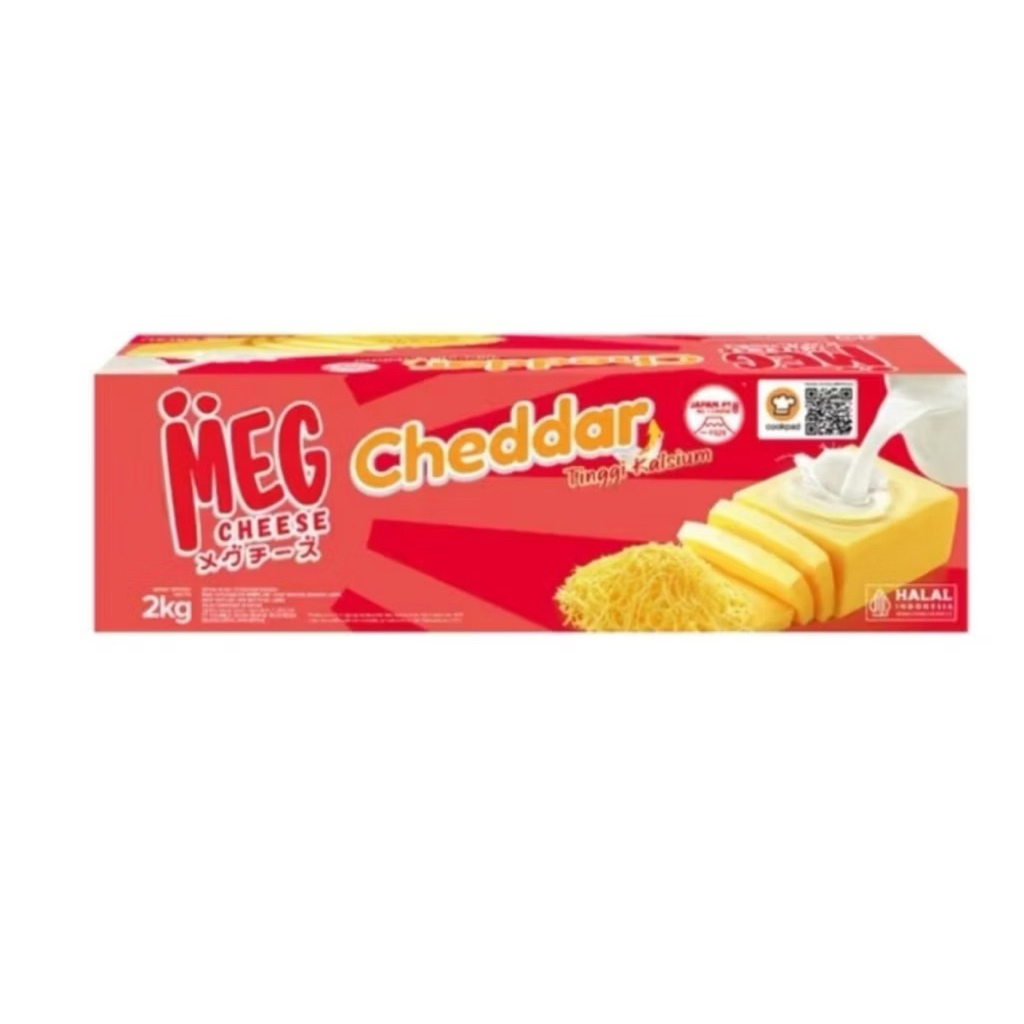Meg Cheddar Cheese 2KG