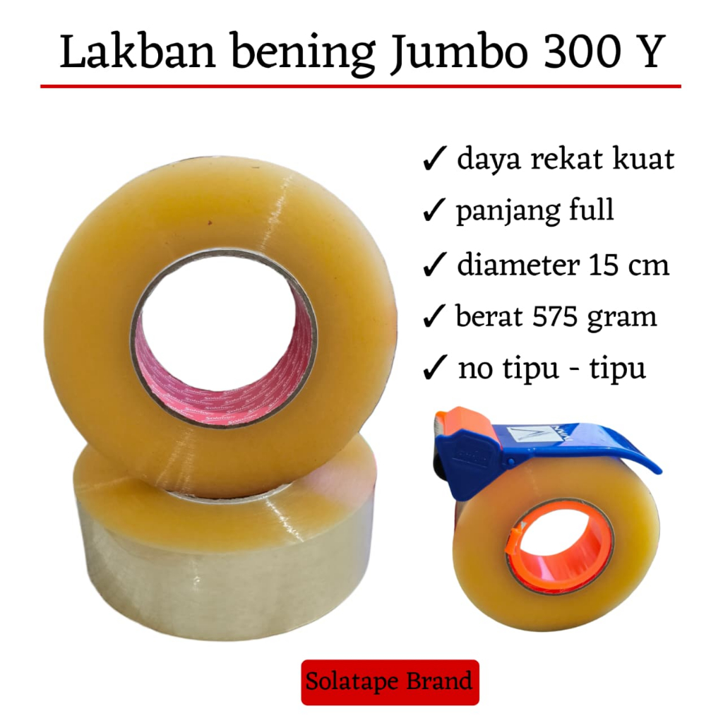 LAKBAN JUMBO / LAKBAN BENING BESAR / LAKBAN BENING JUMBO MURAH /